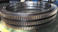 Componentes feitos à máquina precisão do CNC do TUV 0.1mm para a máquina de perfuração do túnel, Ring Bearing With External Gear de gerencio